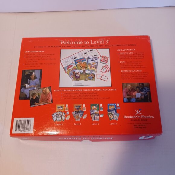 Hooked on Phonics Level 3 Learn to Read Homeschool Educational Kit - Picture 2 of 6
